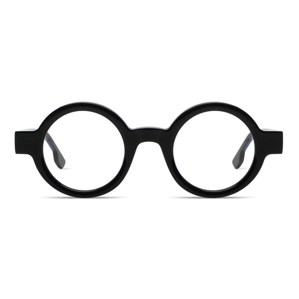Adrian Optical / Black Space Acetate & Blue - Light Lens - Shade Files